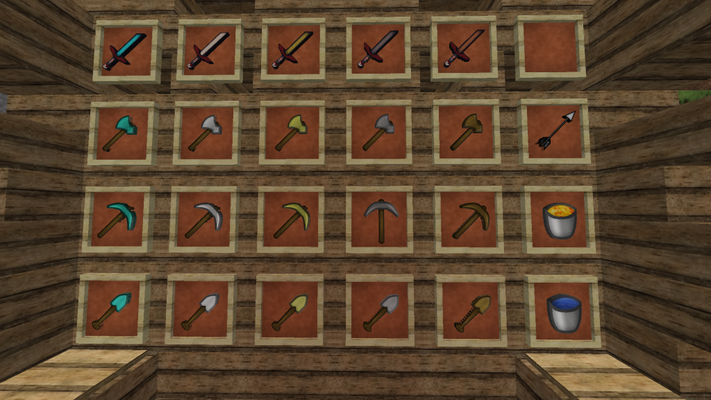 Minecraft PvP Texture Pack Poke Pack: Weapons